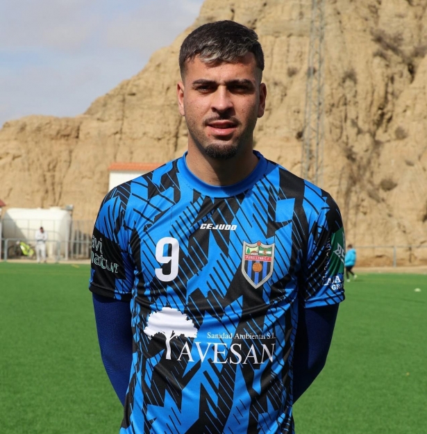 El delantero del Purullena CF, Isma Prieto El delantero del Purullena CF, Isma Prieto