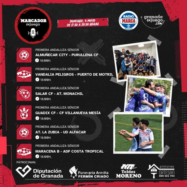 Menú dominical del progama MarcadorenJuego (GRJ) Menú dominical del progama MarcadorenJuego (GRJ)