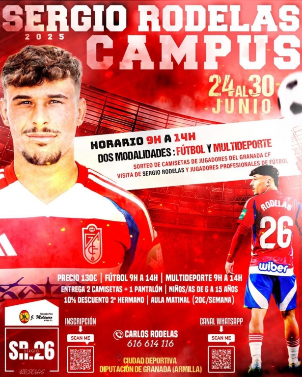 Rodelas lanza su campus deportivo Rodelas lanza su campus deportivo