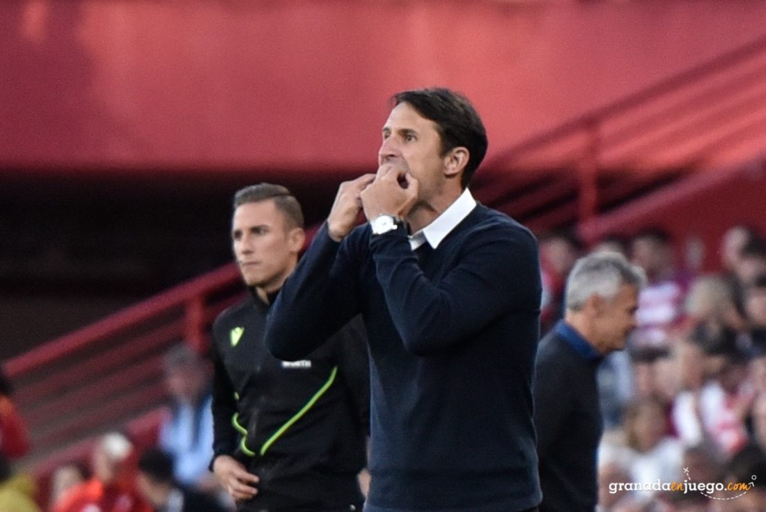 Beñat ha destacado la actitud de su equipo (JOSÉ M. BALDOMERO)