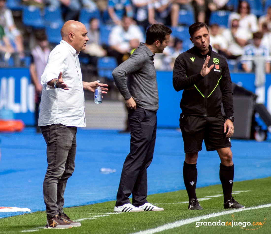 Gilsanz ha elogiado el juego del Granada (LOF)