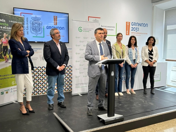 Presentación de la VIII edición de “Granada en Marcha Contra el Cáncer” (AYTO. GRANADA)
