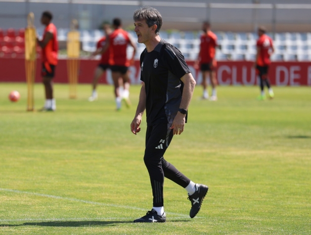 Pacheta espera que el equipo siga mejorando (J. AZCOYTIA)