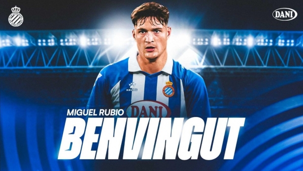 Rubio ya luce como `periquito` (ESPANYOL) Rubio ya luce como `periquito` (ESPANYOL)