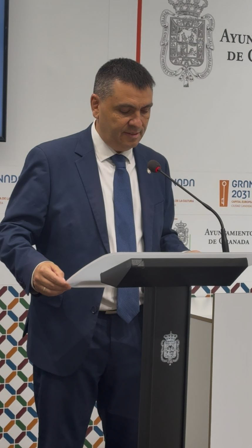 El Concejal de Deportes, Jorge Iglesias (AYTO. GRANADA)