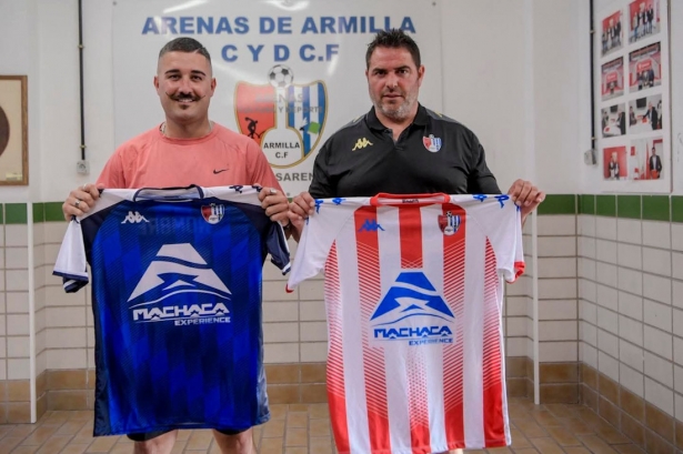 José Molina junto a Fermín Criado (ARENAS DE ARMILLA) José Molina junto a Fermín Criado (ARENAS DE ARMILLA)
