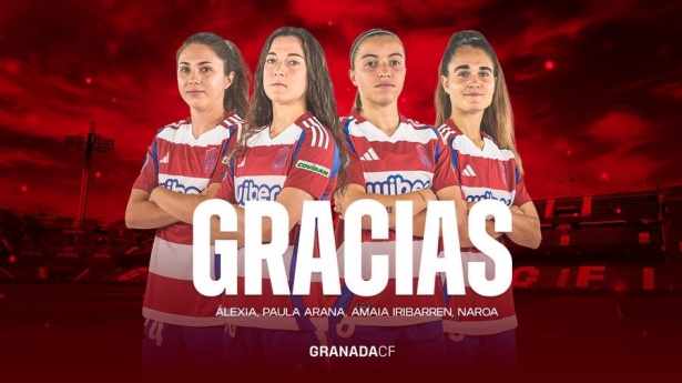 Las cedidas se marchan a sus equipos (GRANADA CF) Las cedidas se marchan a sus equipos (GRANADA CF)