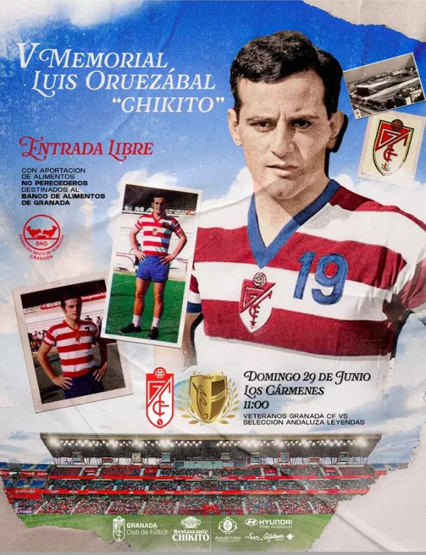Los Cármenes, escenario de una nueva edición del  Memorial Luis Oruezábal ‘Chikito’ (GRANADA CF)
