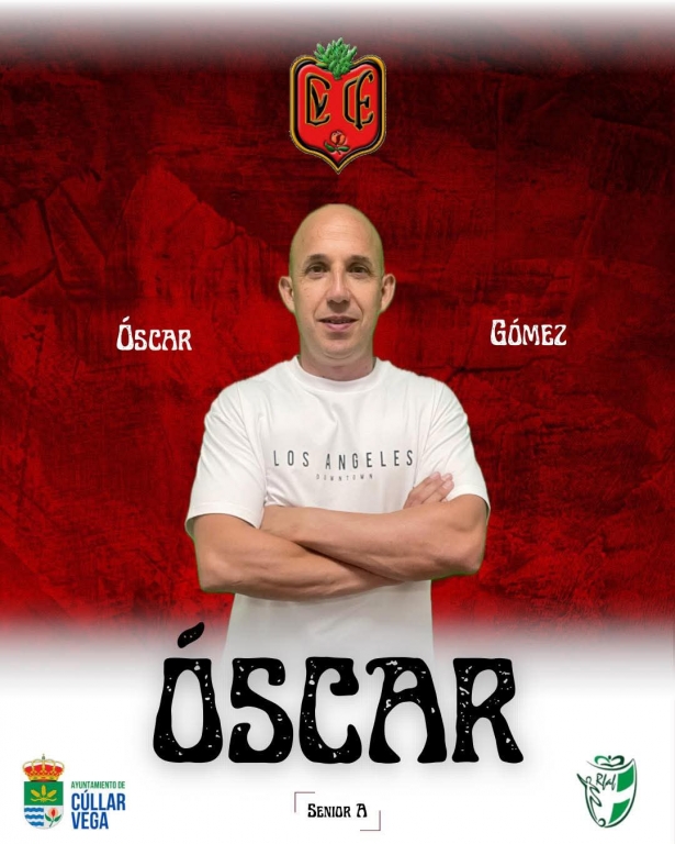 Óscar Gómez seguirá en el Cúllar Vega CF (CÚLLAR VEGA CF( Óscar Gómez seguirá en el Cúllar Vega CF (CÚLLAR VEGA CF(