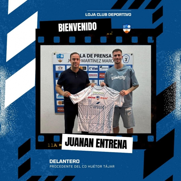 Juanan Entrena jugará en el Loja CD (LOJA CD) Juanan Entrena jugará en el Loja CD (LOJA CD)