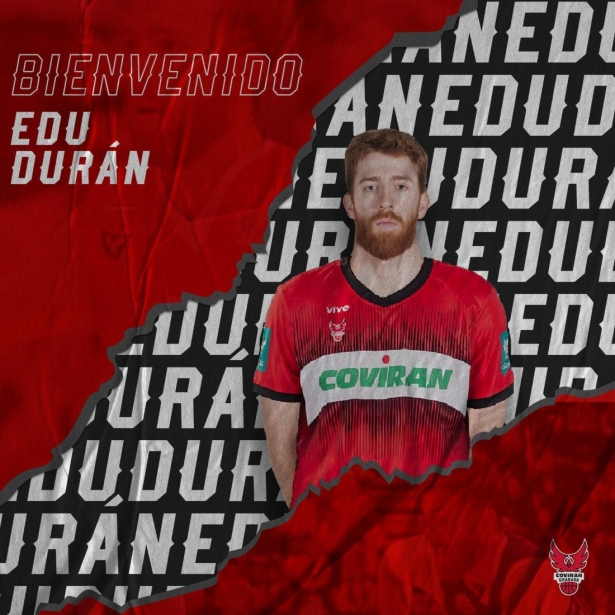 Edu Durán, nuevo jugador del Coviran (COVIRAN GRANADA) Edu Durán, nuevo jugador del Coviran (COVIRAN GRANADA)