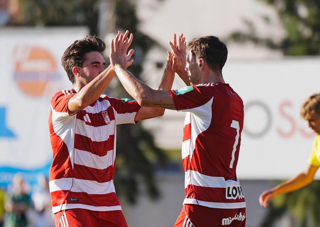 Boyé marcó su primer tanto en pretemporada (GRANADA CF)