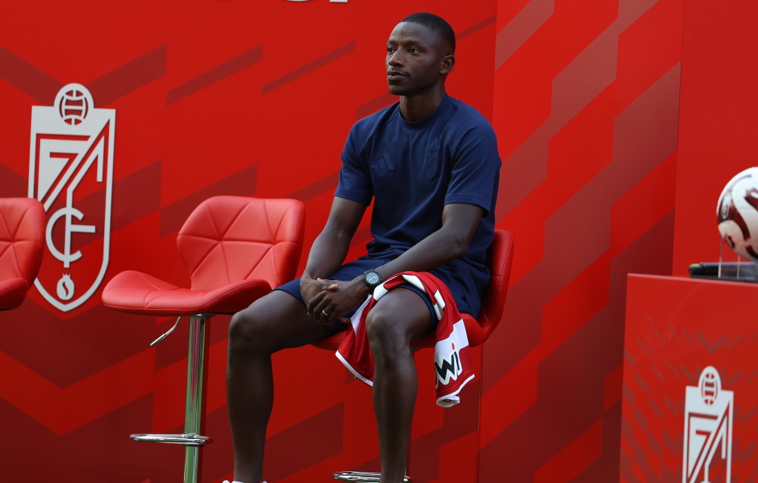 Diallo ha vivido su presentación en `Los Cármenes` (J. AZCOYTIA)