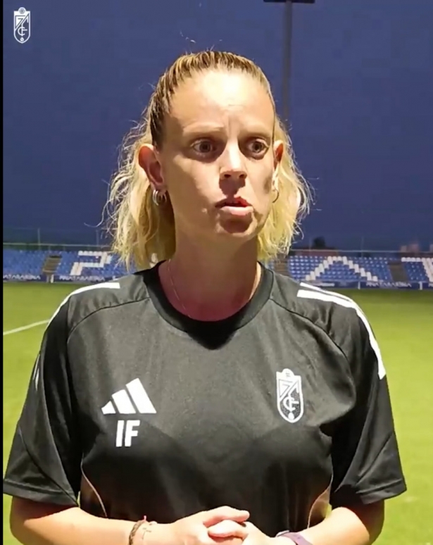 La entrenadora del Granada CF Femenino, Irene Ferreras (GCF) La entrenadora del Granada CF Femenino, Irene Ferreras (GCF)