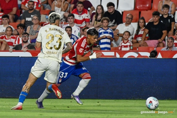 Cortés dejó buenas sensaciones ante el Depor (J.M. BALDOMERO) Cortés dejó buenas sensaciones ante el Depor (J.M. BALDOMERO)