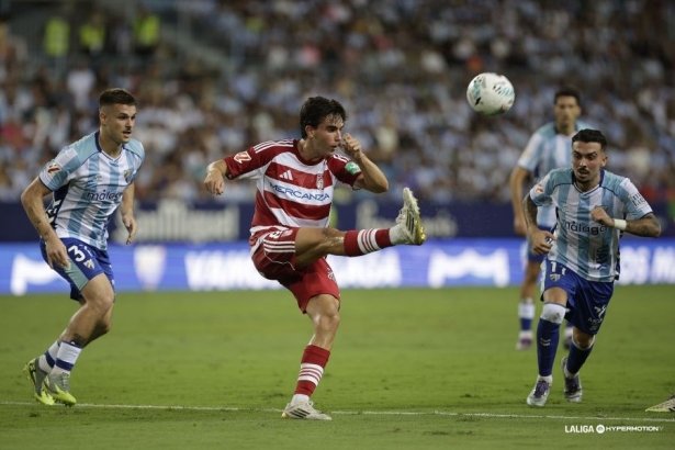 Alemañ cuajó un buen partido ante el Málaga (LALIGA) Alemañ cuajó un buen partido ante el Málaga (LALIGA)