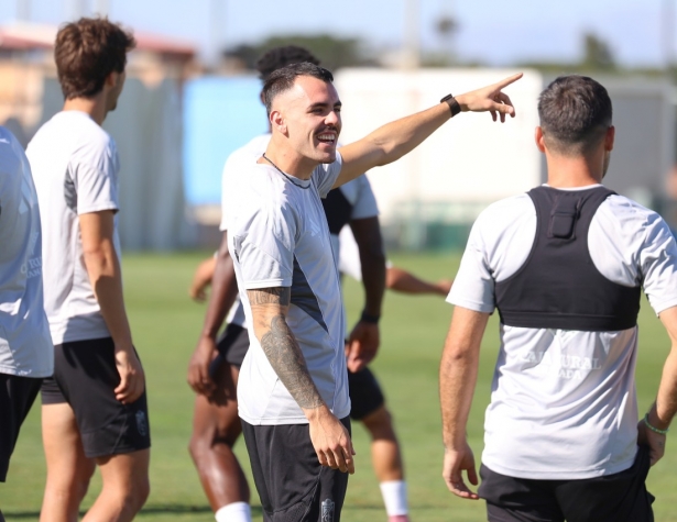 Sola debutó como titular ante el Málaga (J. AZCOYTIA) Sola debutó como titular ante el Málaga (J. AZCOYTIA)