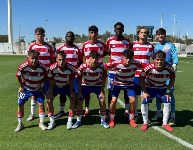 Once inicial del Granada CF juvenil ante el Real Betis (CANTERA NAZARÍ/ Once inicial del Granada CF juvenil ante el Real Betis (CANTERA NAZARÍ/