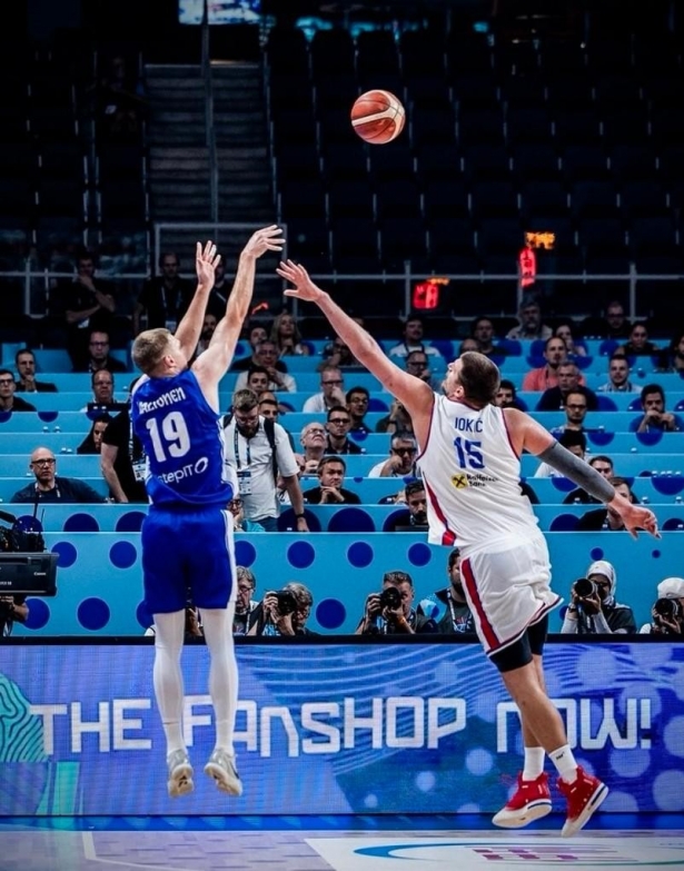Valtonen protagonizó uno de los momentos del Eurobasket (COVIRAN GRANADA) Valtonen protagonizó uno de los momentos del Eurobasket (COVIRAN GRANADA)