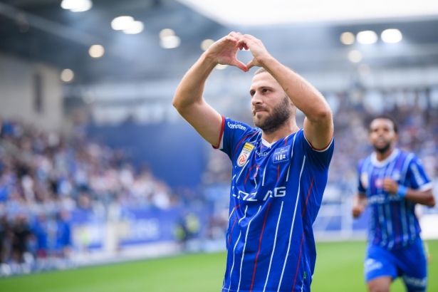 Weissman firmó un doblete en su primer partido en Austria (SKY SPORT AUSTRIA) Weissman firmó un doblete en su primer partido en Austria (SKY SPORT AUSTRIA)