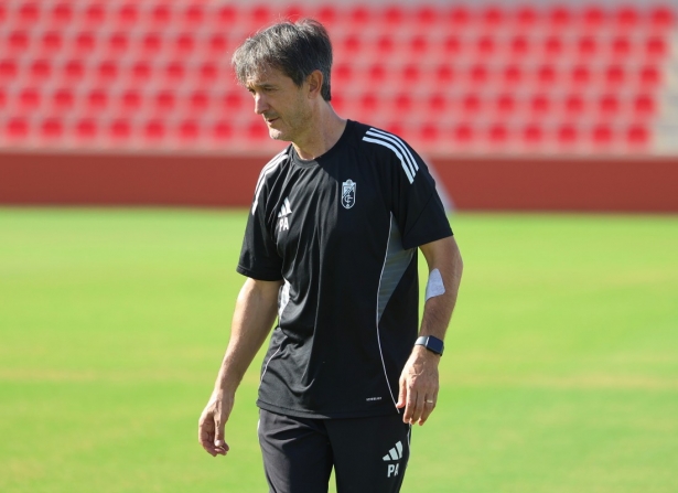 Pacheta ha lamentado la falta de contundencia de su equipo (J. AZCOYTIA) Pacheta ha lamentado la falta de contundencia de su equipo (J. AZCOYTIA)