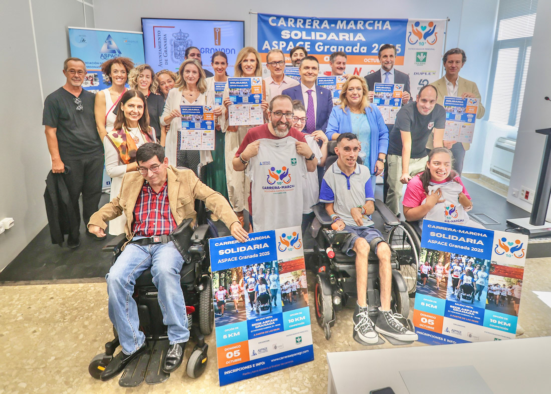 Presentación de la Carrera Solidaria Aspace (GPMEDIA)