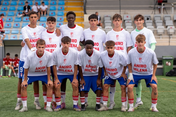 Once inicial del Granada CF Juvenil ante Melilla (GCF) Once inicial del Granada CF Juvenil ante Melilla (GCF)