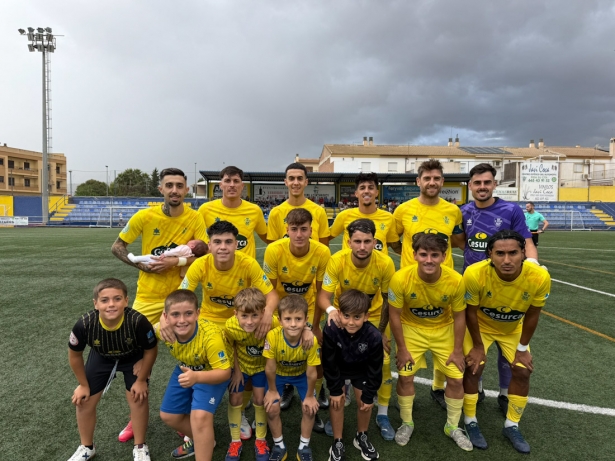 Once inicial del CD Huétor Tájar Once inicial del CD Huétor Tájar