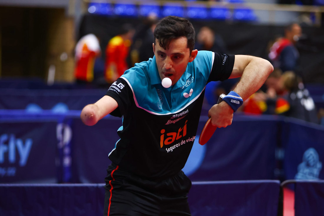 José Manuel Ruíz durante un partido