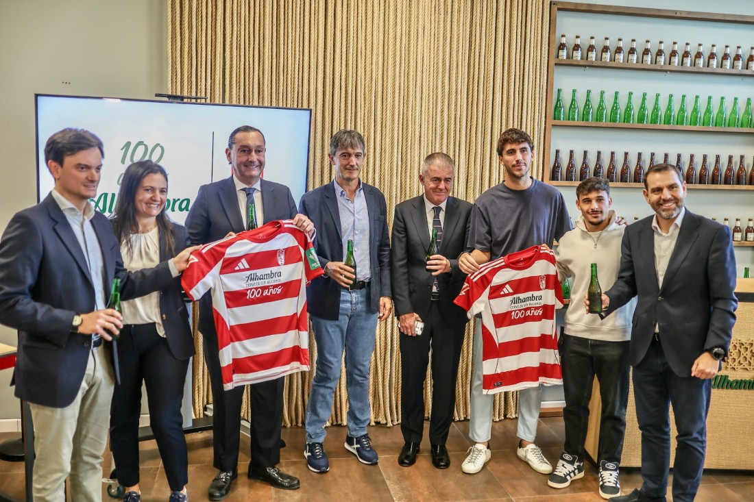 Presentación de patrocinio de Cervezas Alhambra (GPMEDIA)