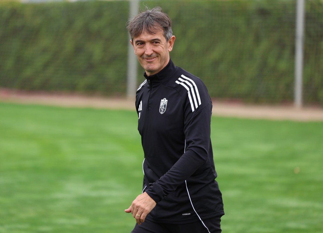 Pacheta, optimista con la línea que lleva el equipo (J. AZCOYTIA)