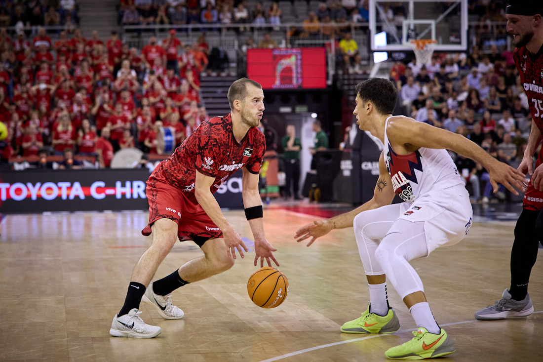 Matt Thomas en el partido ante. El Baskonia)G