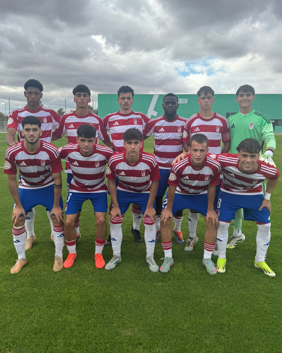 Once inicial del Granada CF juvenil ante el Calavera (GCF)