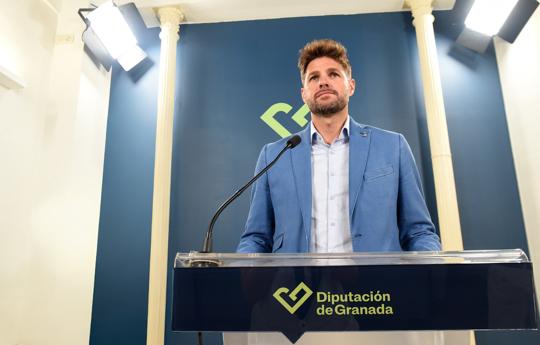  El diputado provincial de Deportes e Instalaciones Deportivas de Granada, Eric Escobedo (DIPUTACIÓN DE GRANADA)