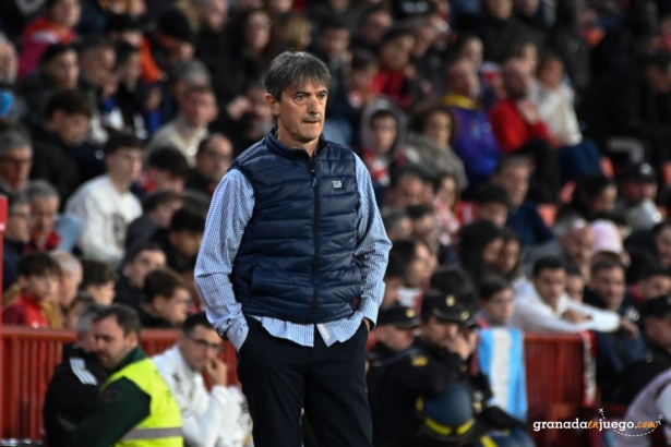 Pacheta se ha marchado satisfecho por la capacidad de reacción del equipo (J.M. BALDOMERO)