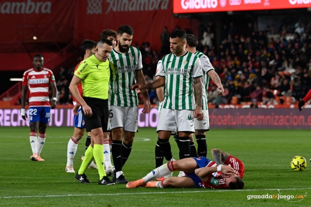 El árbitro volverá a dirigir al Granada, esta vez en la Copa (J.M BALDOMERO) El árbitro volverá a dirigir al Granada, esta vez en la Copa (J.M BALDOMERO)