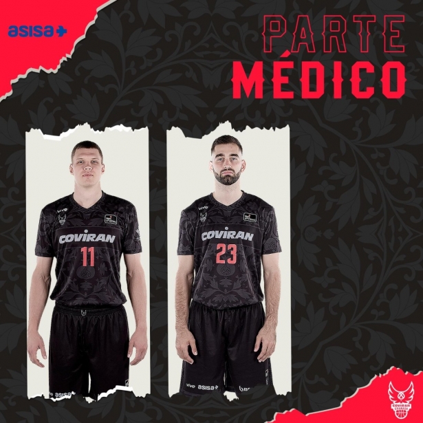 Valtonen y Kljajic tienen por delante una larga recuperación (COVIRAN GRANADA) Valtonen y Kljajic tienen por delante una larga recuperación (COVIRAN GRANADA)