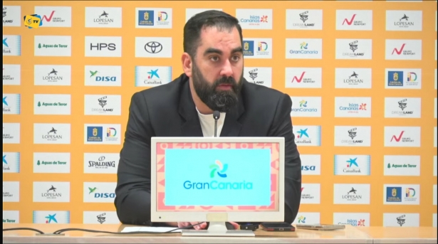 Rueda de prensa postpartido de Ramón Díaz (GRAN CANARIA)