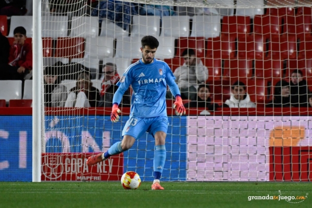 Astralaga falló en el segundo tanto del Rayo (J.M. BALDOMERO)