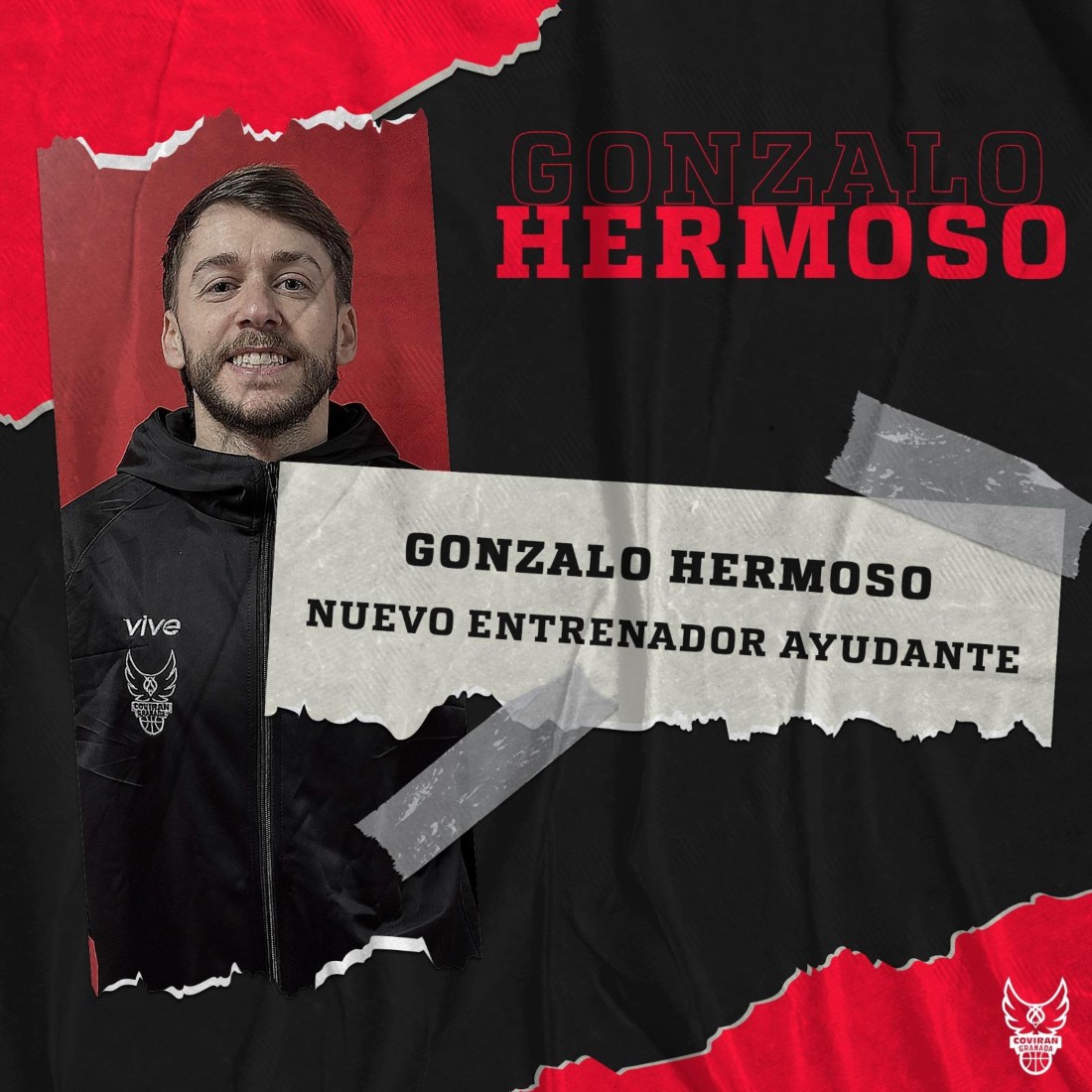El Coviran añade una nueva pieza al staff de Arturo Ruiz (COVIRAN GRANADA)