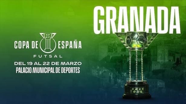 Granada, sede de la Copa de España 2026 de fútbol sala (RFEF) Granada, sede de la Copa de España 2026 de fútbol sala (RFEF)