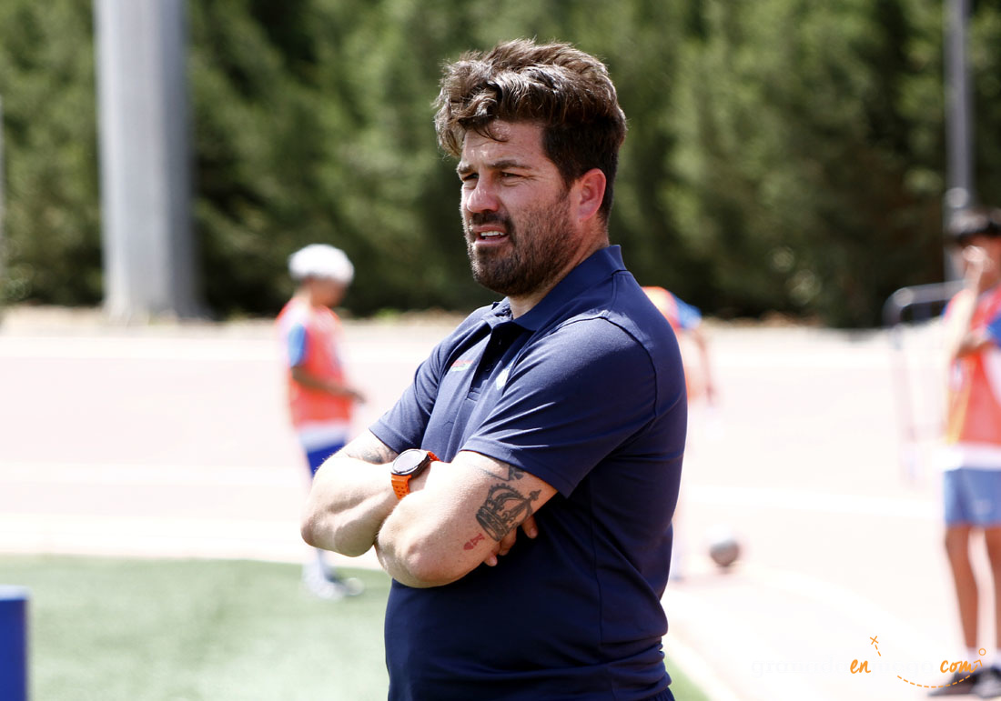 Luis Torres, entrenador del CD Santa Fe (J. PALMA)
