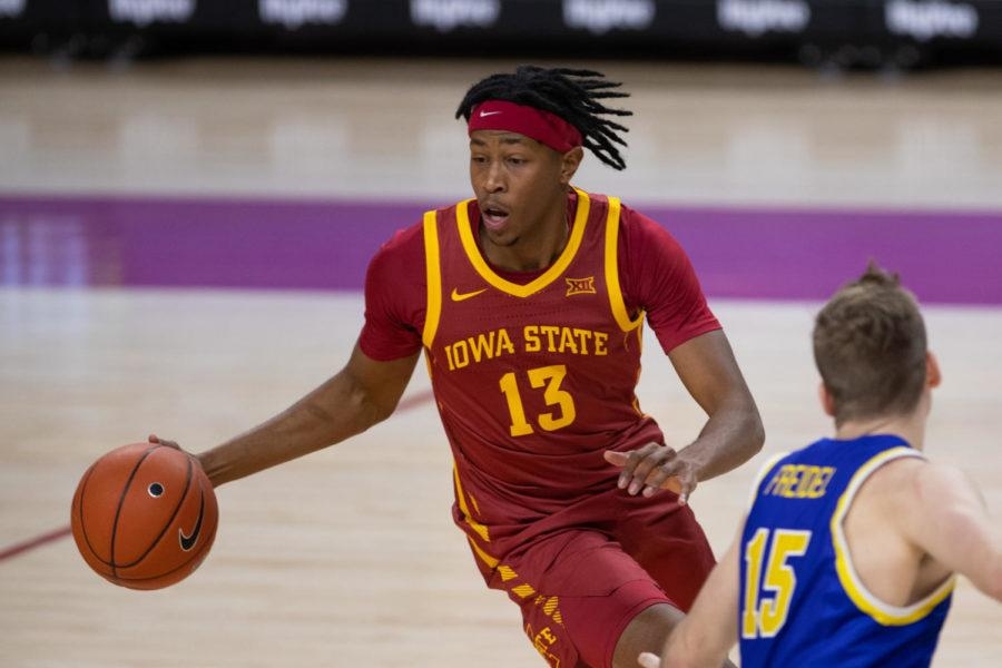 Javan Johnson durante un partido Iowa State (WESLEY WINTERINK)
