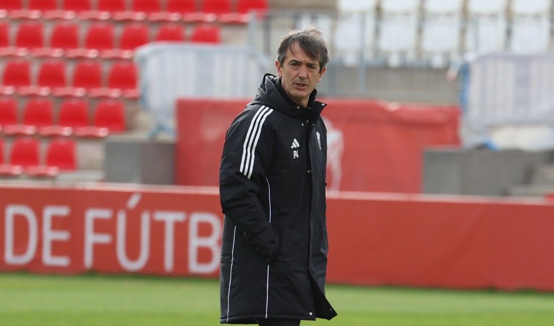 Pacheta espera que su equipo y la grada muestren su mejor nivel (J. AZCOYTIA)
