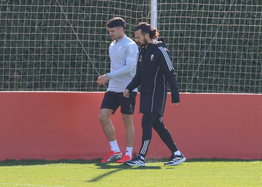 Casadesús se retiró el martes del entrenamiento (J. AZCOYTIA)