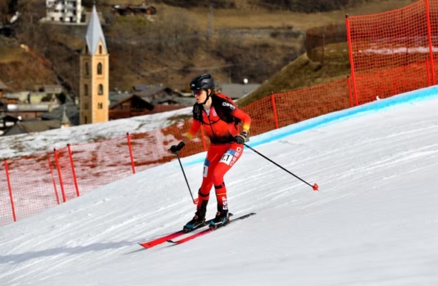 La esquiadora española Ana Alonso, en un imagen de archivo (EUROPA PRESS/CONTACTO/DAVIDE VANINETTI/IPA SPORT) La esquiadora española Ana Alonso, en un imagen de archivo (EUROPA PRESS/CONTACTO/DAVIDE VANINETTI/IPA SPORT)