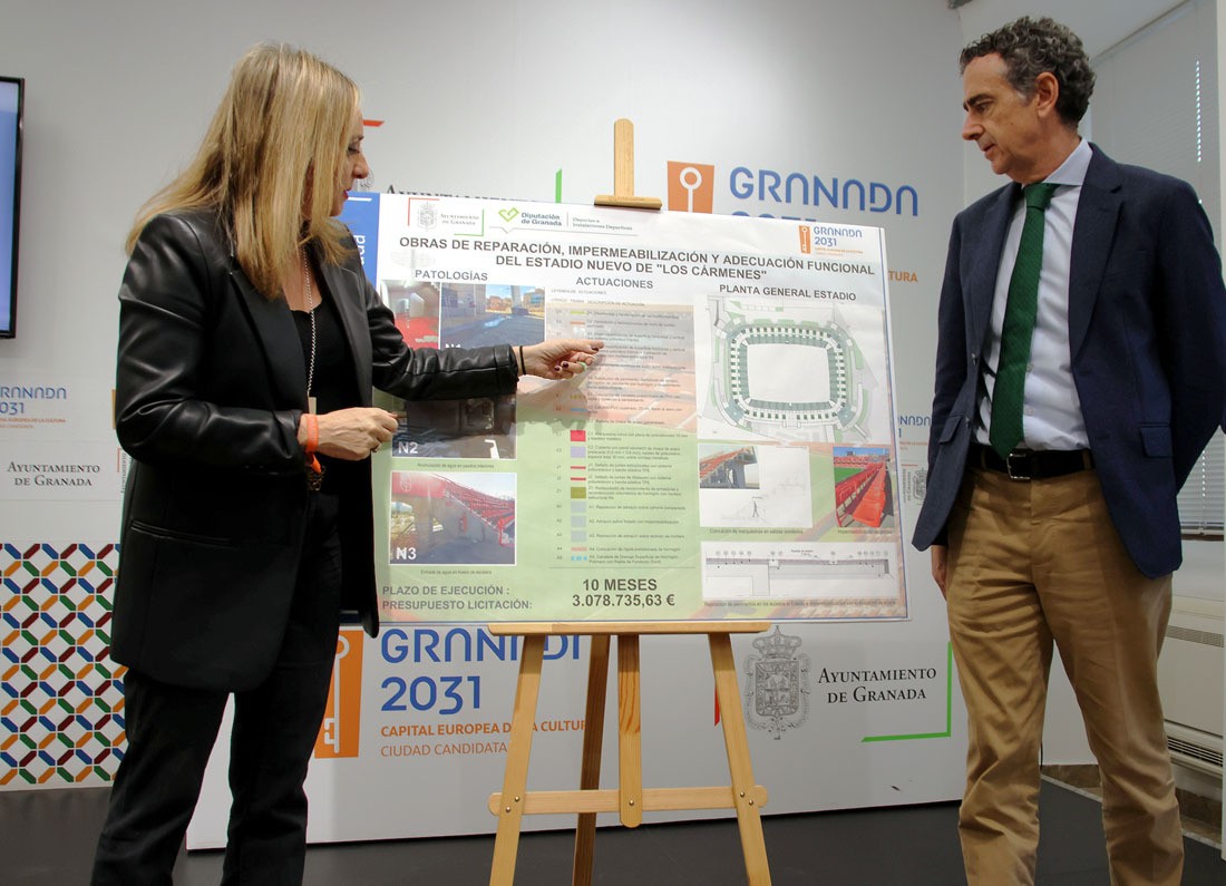 Marifrán Carazo ha presentado las actuaciones previstas (GPMEDIA)