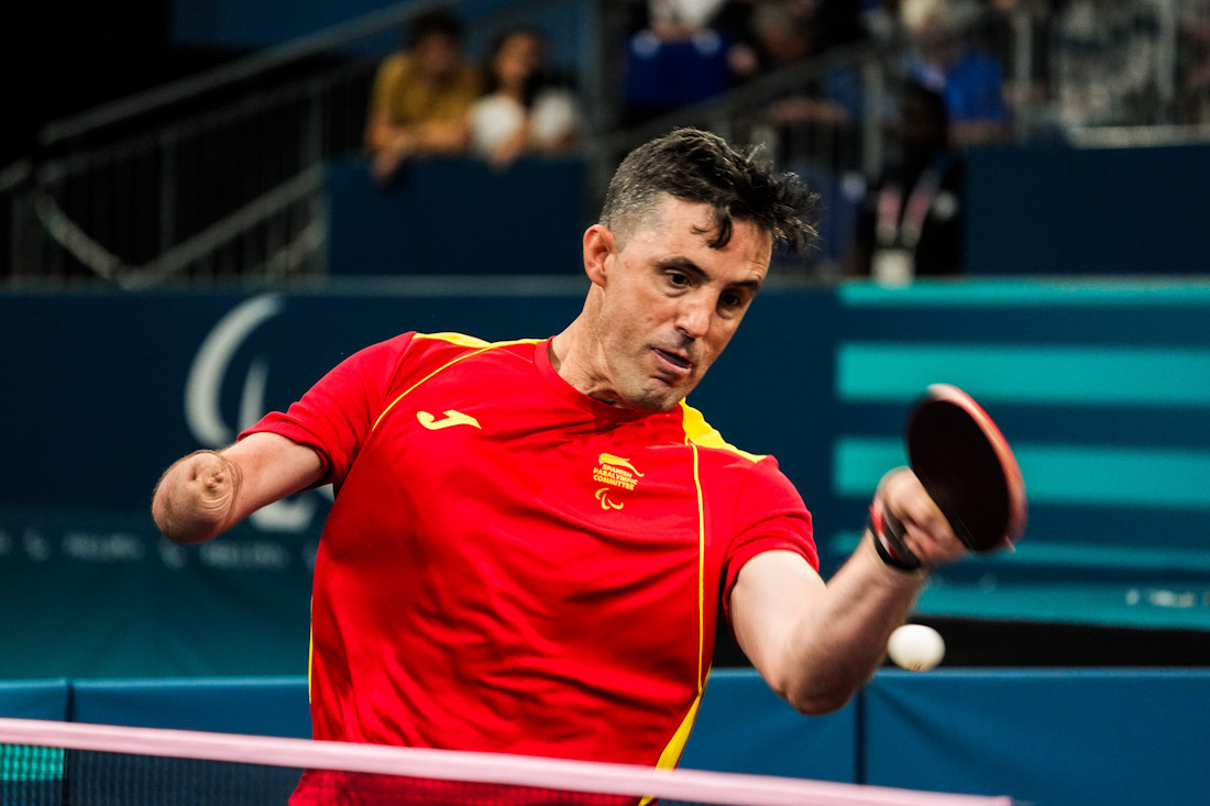 José Manuel Ruiz durante un partido (RFETM)