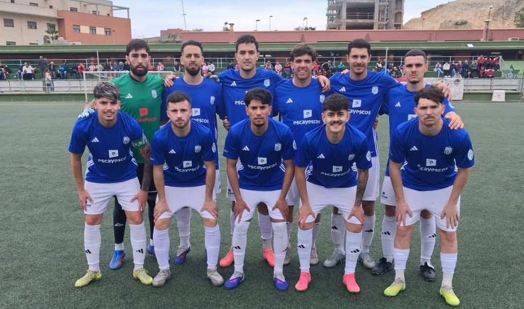 Once inicial del CD Santa Fe ante el Poli Almería (CD Santa Fe)