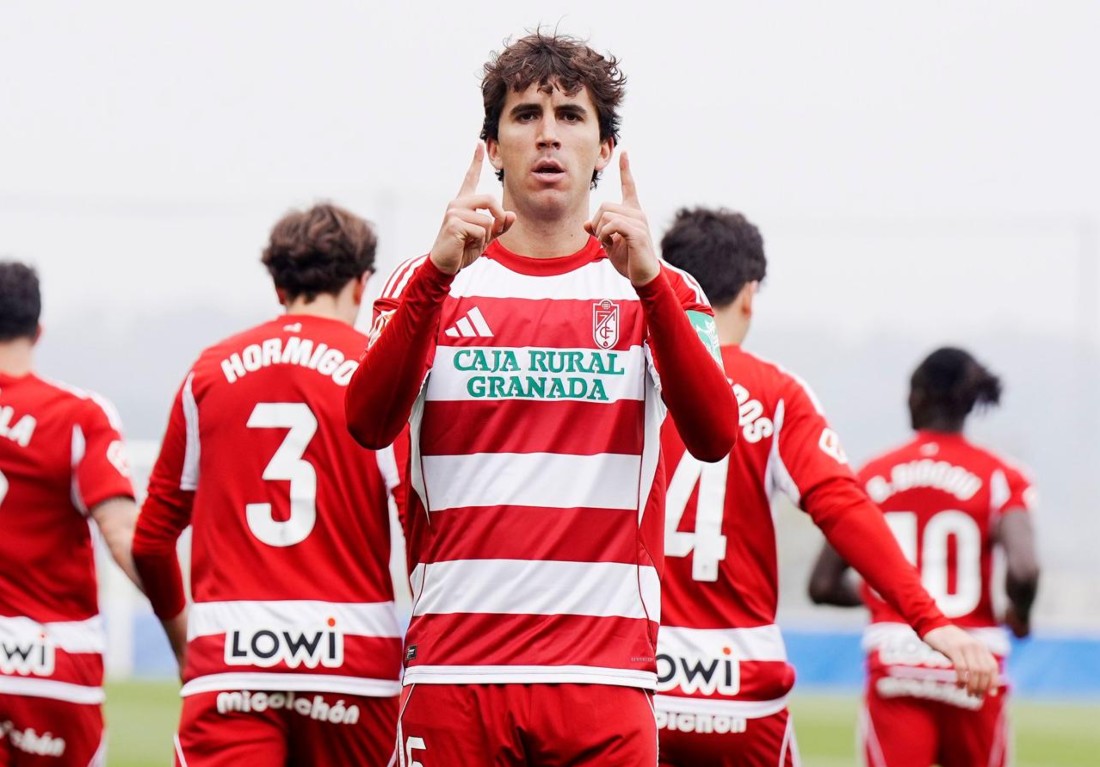 Lama marcó el tanto de la tranquilidad (GRANADA CF)